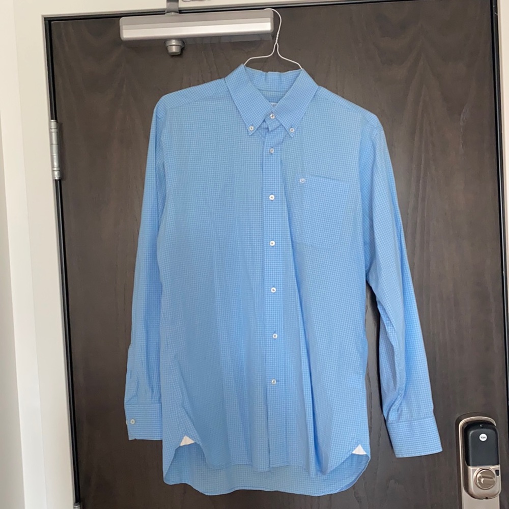 Blue Southern Tide Dress Shirt